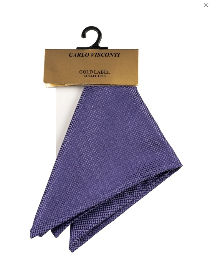 Pocket Square Self Pattern to match tie