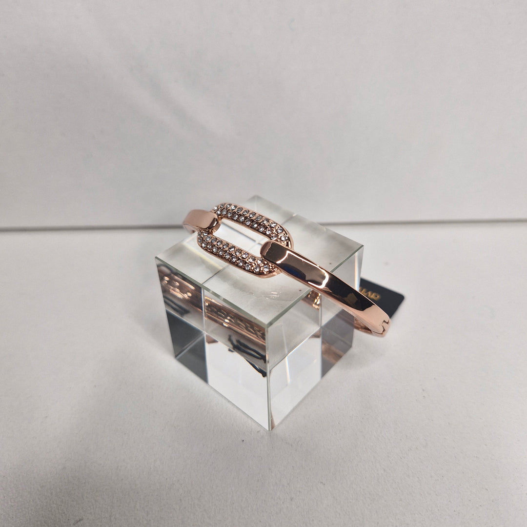 Stellar Rose Bracelet with Diamante oval in Rose gold 70400