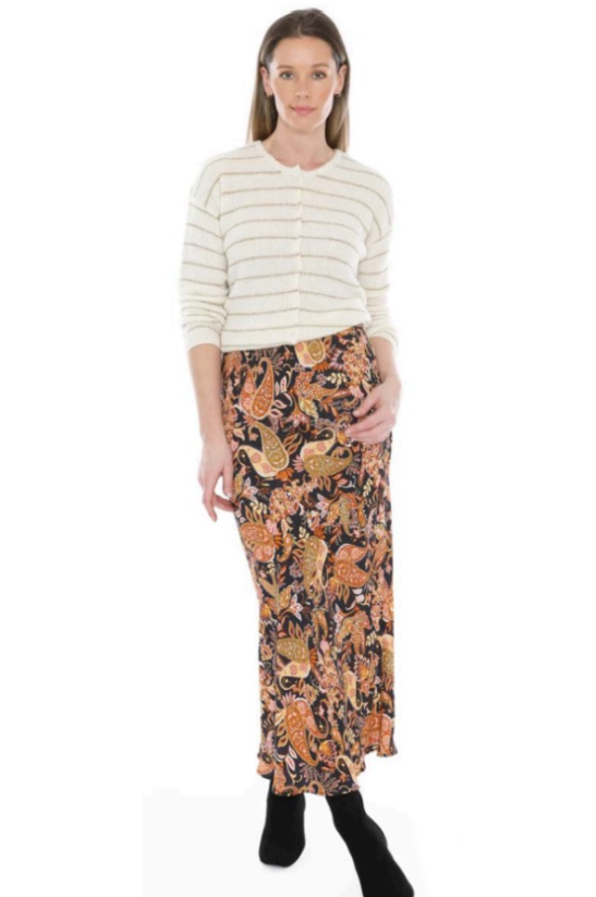 Jump Folklore Paisley Slip Skirt
