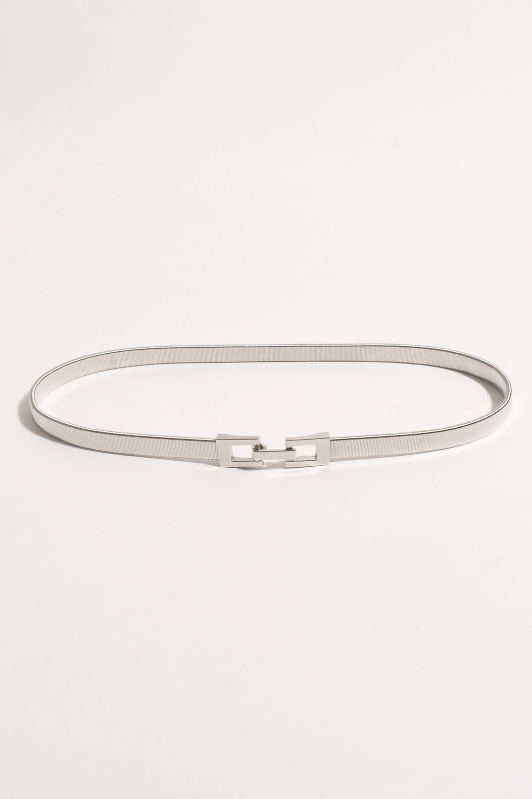 Adorne Slinky Event Belt Silver ABC1404