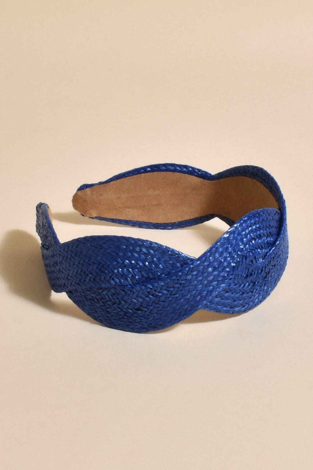 Weave Plait Event Headband in Cobalt AHD 0906