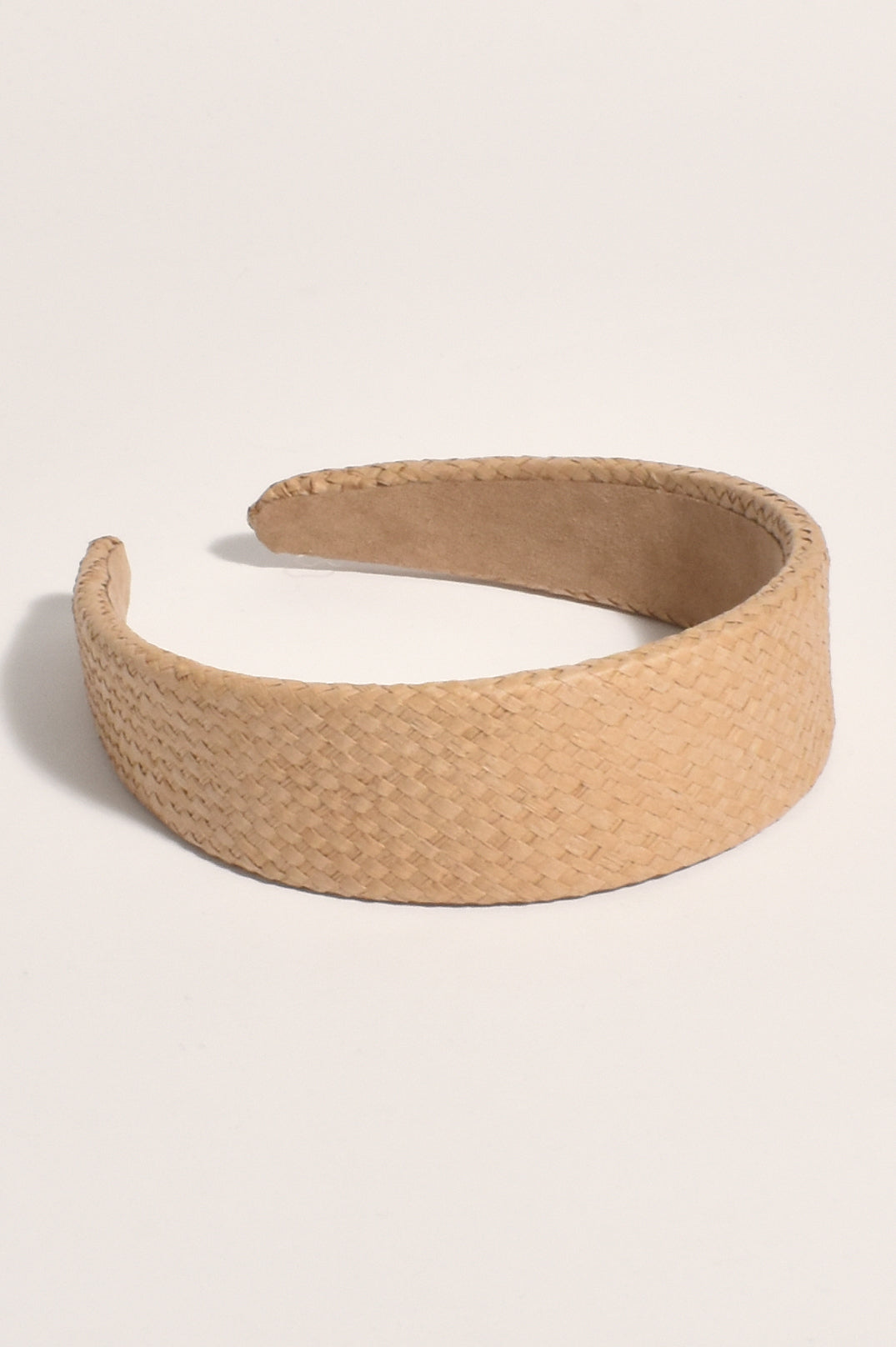 ADORNE DANI WEAVE HEADBAND IN CAMEL
