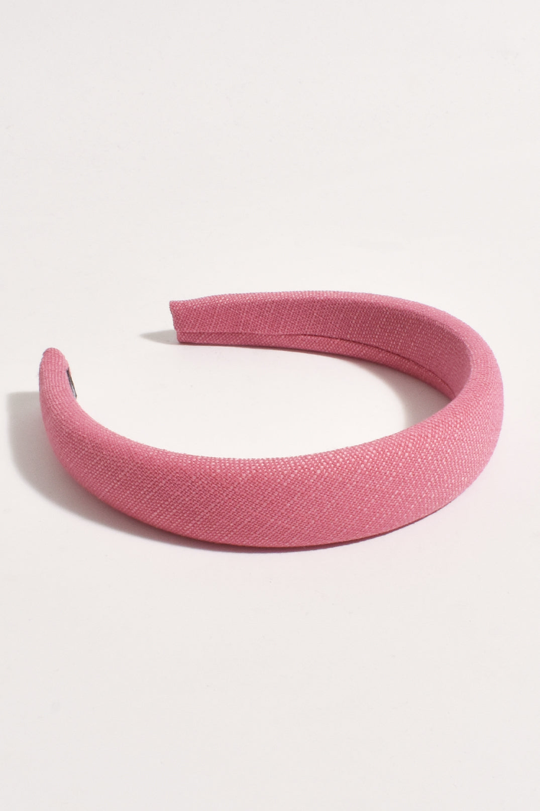 ADORNE CICILE FABRIC EVENT HEADBAND in PINK AHD0971