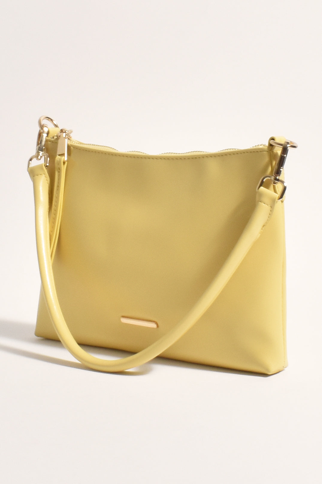 ADORNE IRIS ESSENTIAL SHOULDER BAG IN YELLOW