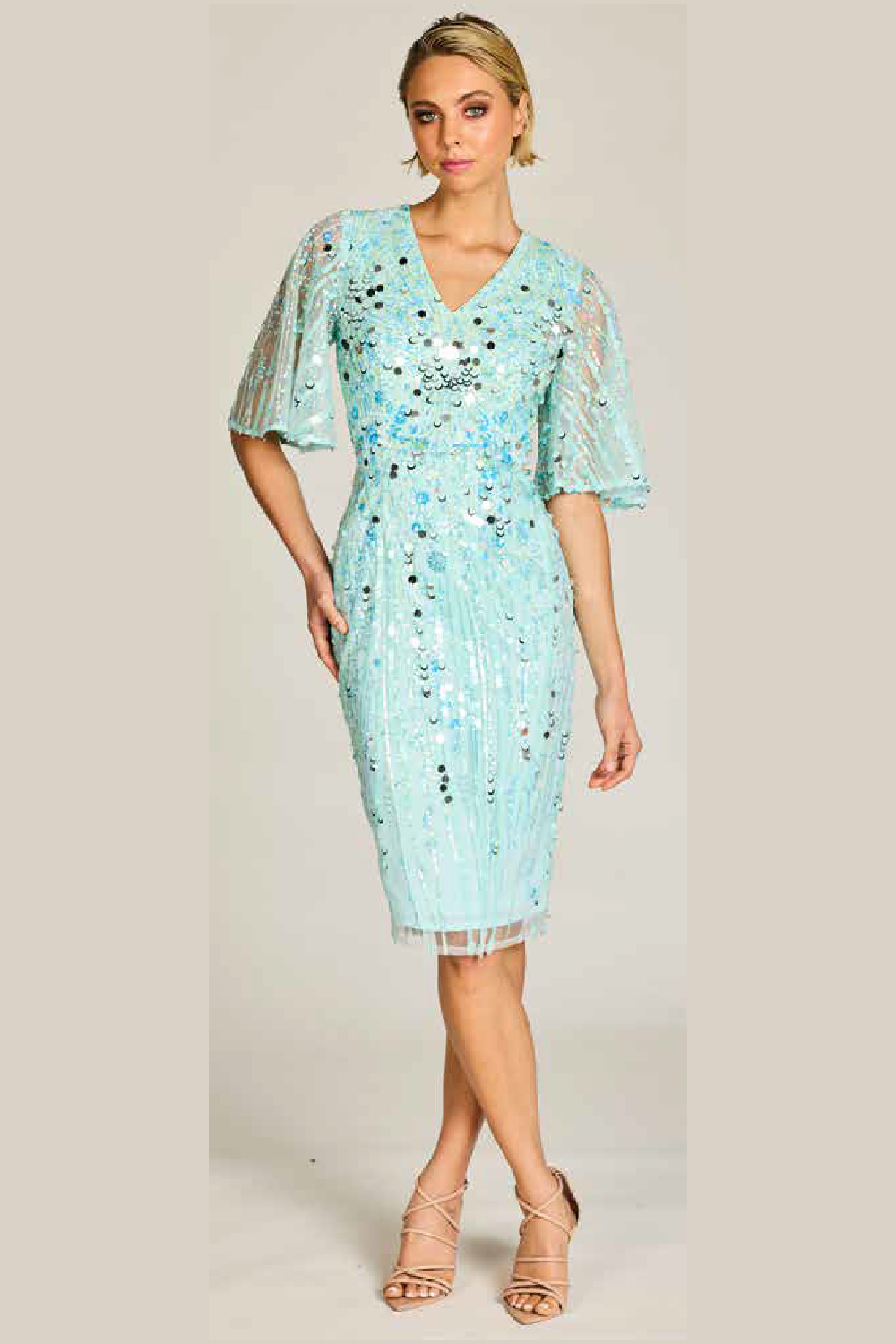 Romance Angel Bell Sleeve in Mint