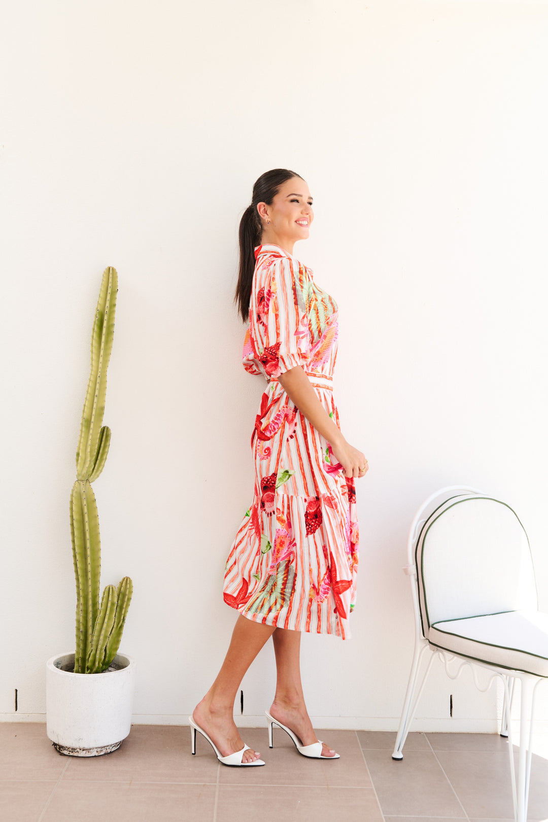 Collectivo Kim Dress  Under the Sea Print