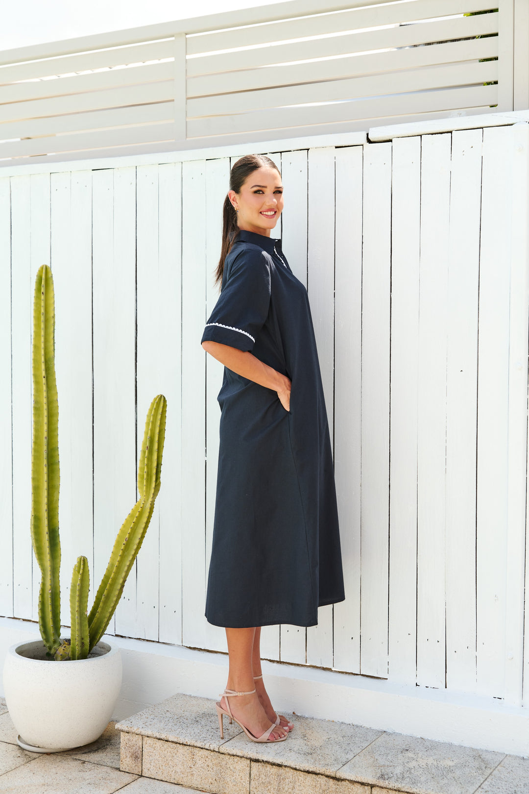Collectivo Frida Dress Midnight Bliss