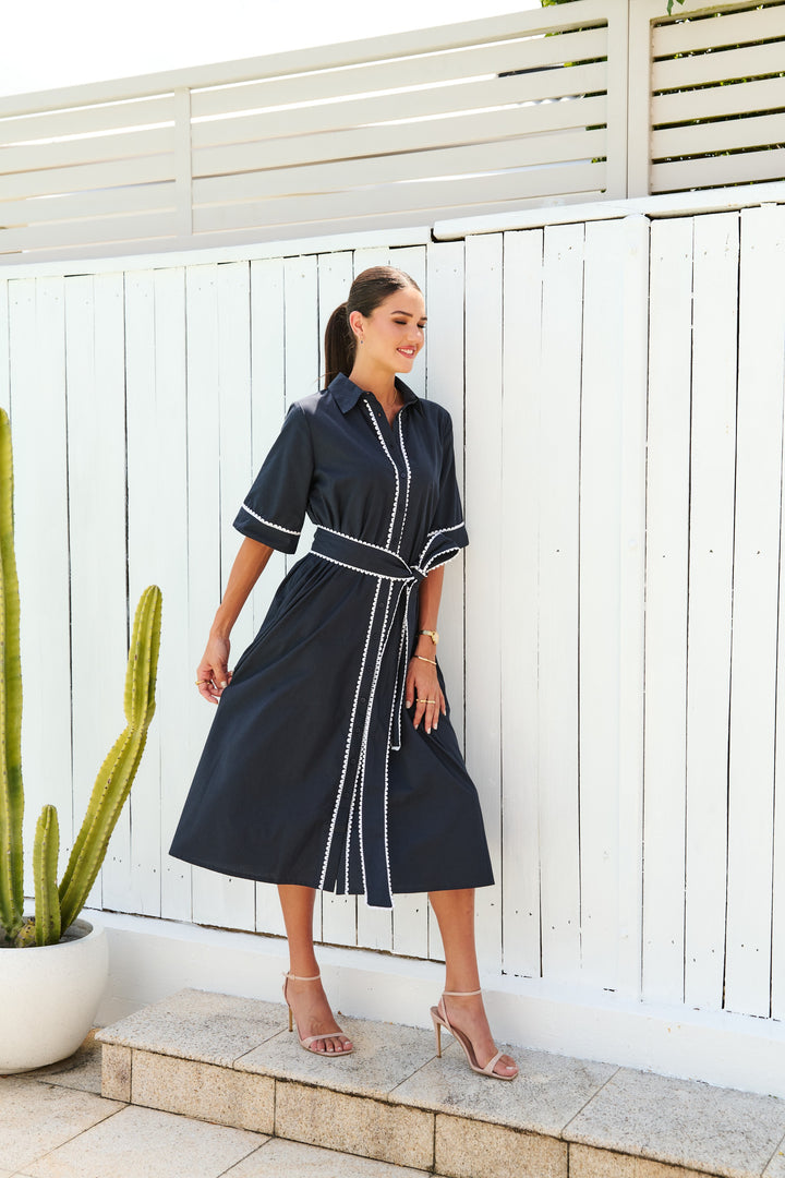 Collectivo Frida Dress Midnight Bliss
