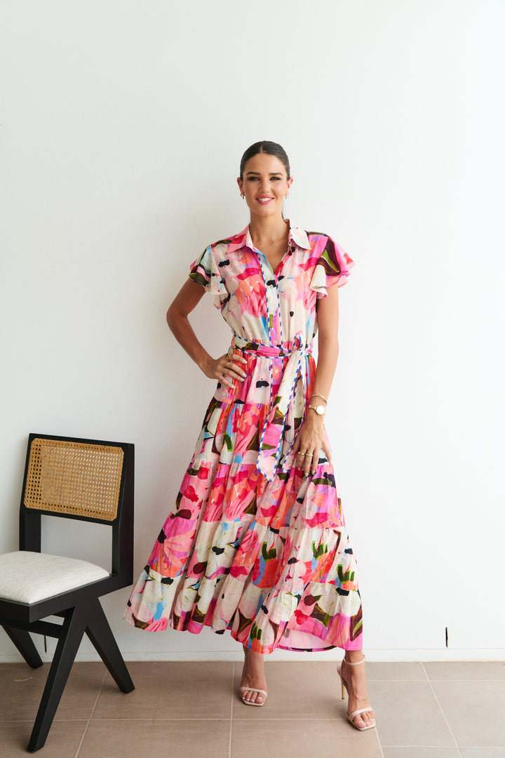 Collectivo Zelda Dress in Summer Blossom