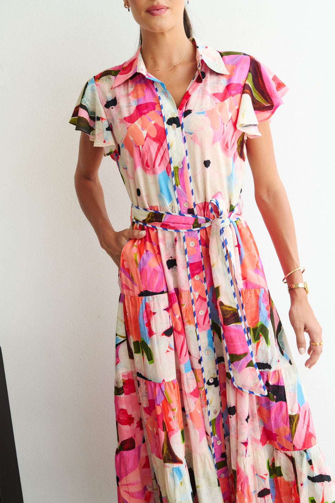 Collectivo Zelda Dress in Summer Blossom