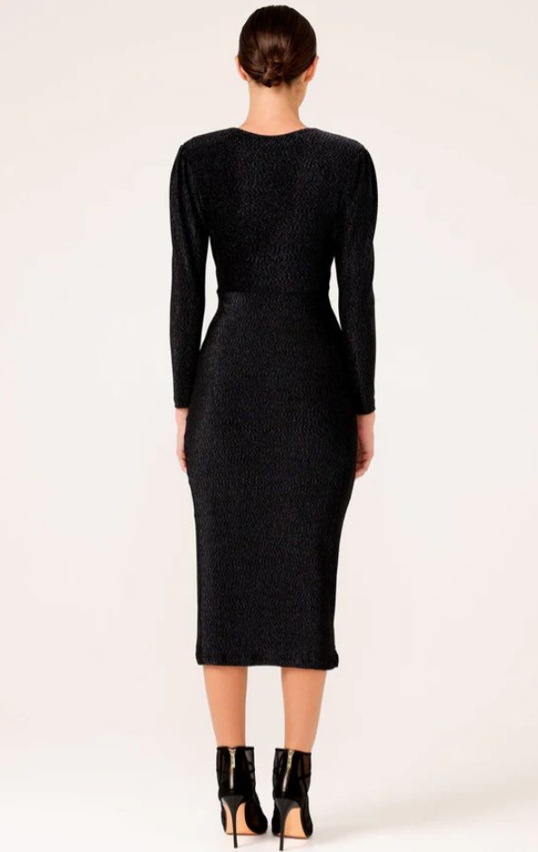 Sacha Drake Cassieopeia Dress in Black Multi