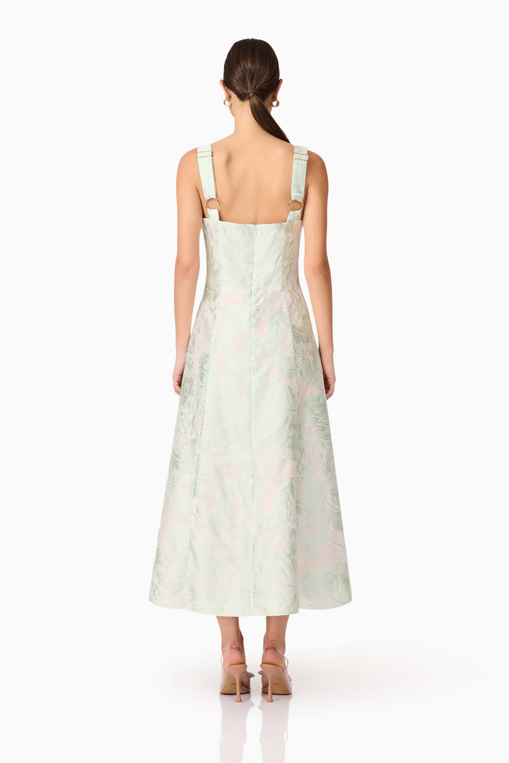 Elliatt Cecily Midi Dress in Sage