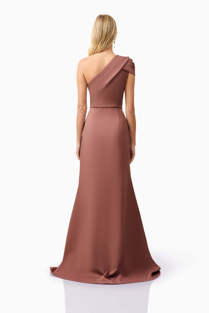 Elliatt Klara Gown in Dark Taupe