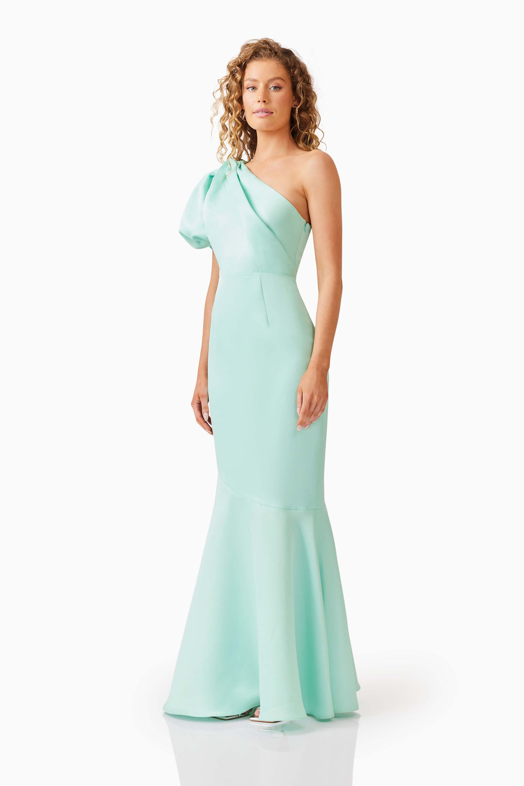 Elliatt Blake One Shoulder Dress in Beachglass