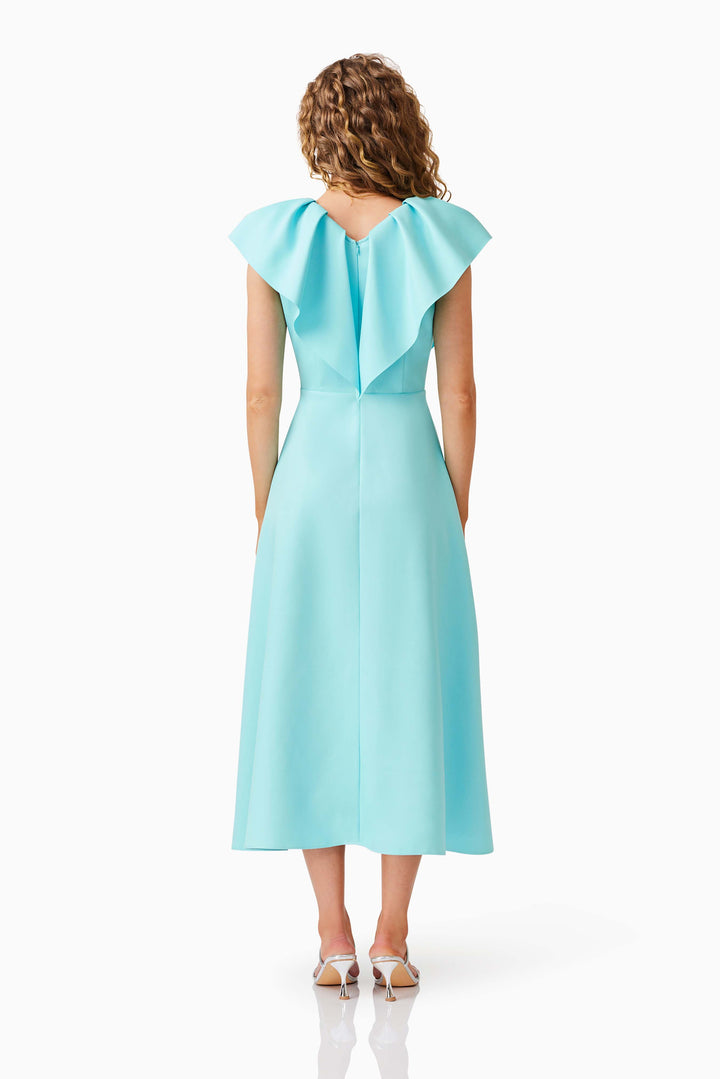 Elliatt Gabi Midi Dress in Aqua