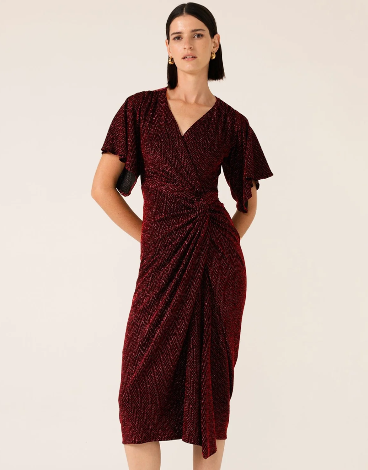 Sacha Drake The Emporium Dress in Ruby