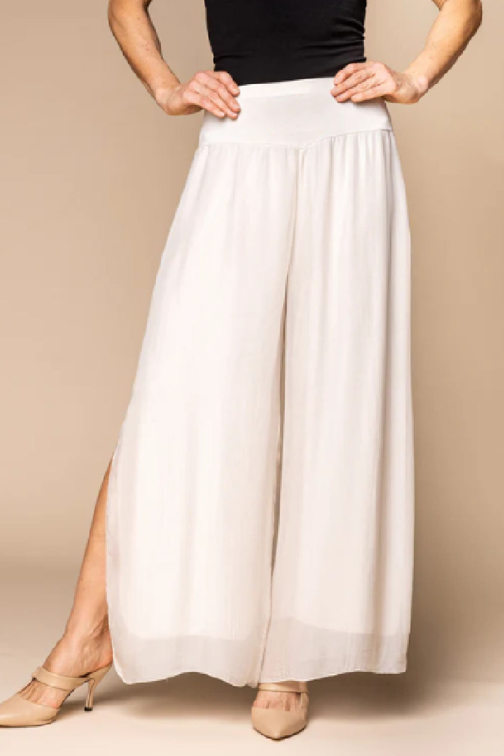 Gia Pant in Latte