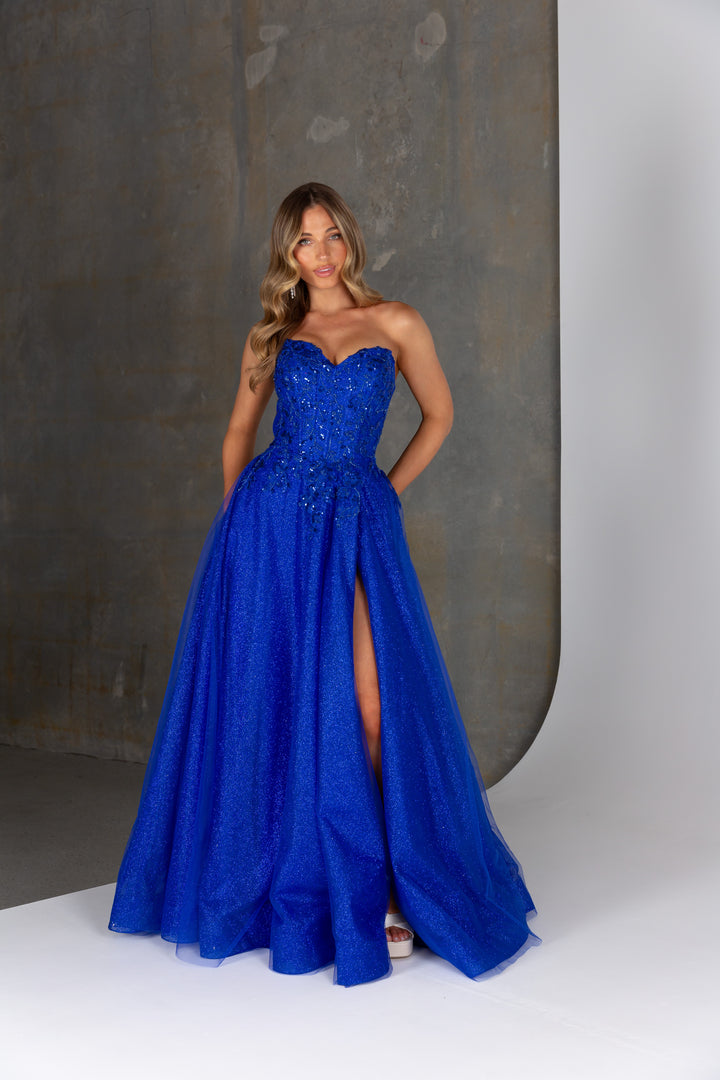 Tania Olsen Designs Haisley PO25168 (Available in Sky Blue and Cobalt)
