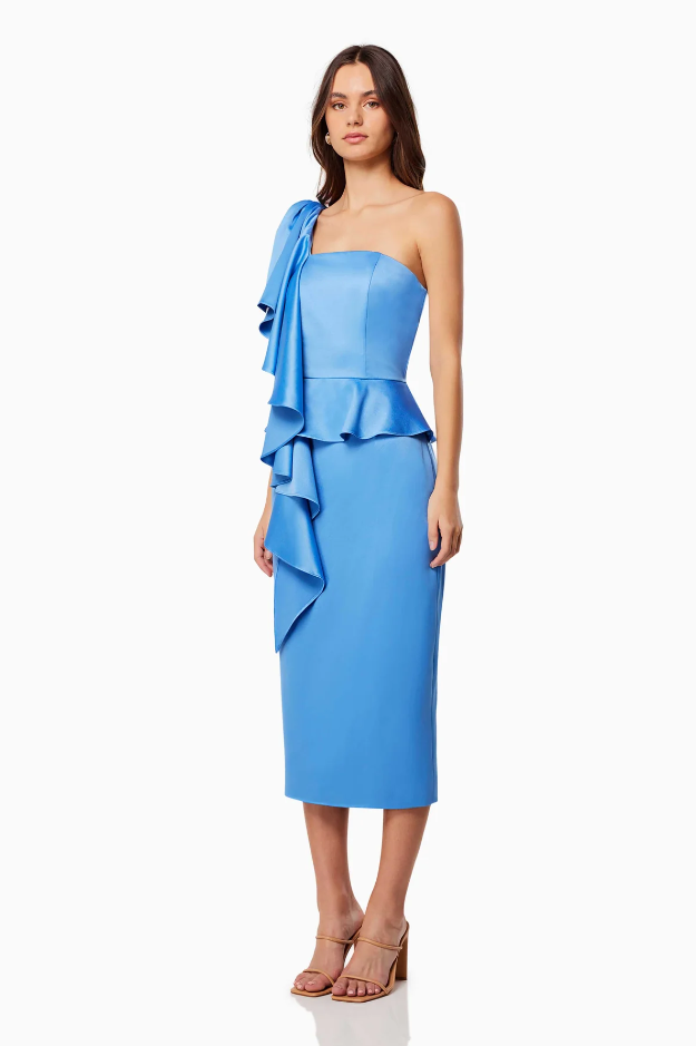 Elliatt Laughter Dress in Cornflower