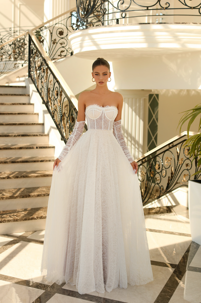 Nicoletta - NC1058 (Available Champagne, Black, Dusty Mauve)