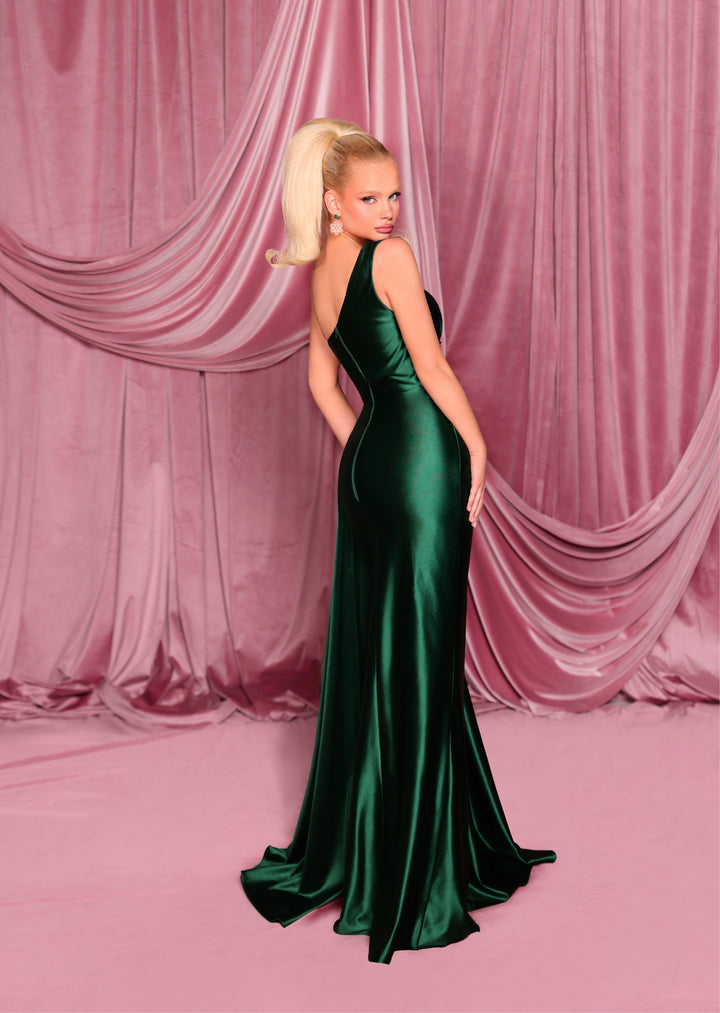 Nicoletta - NC3037 (Available in Latte, Deep Emerald and Cadet Blue)