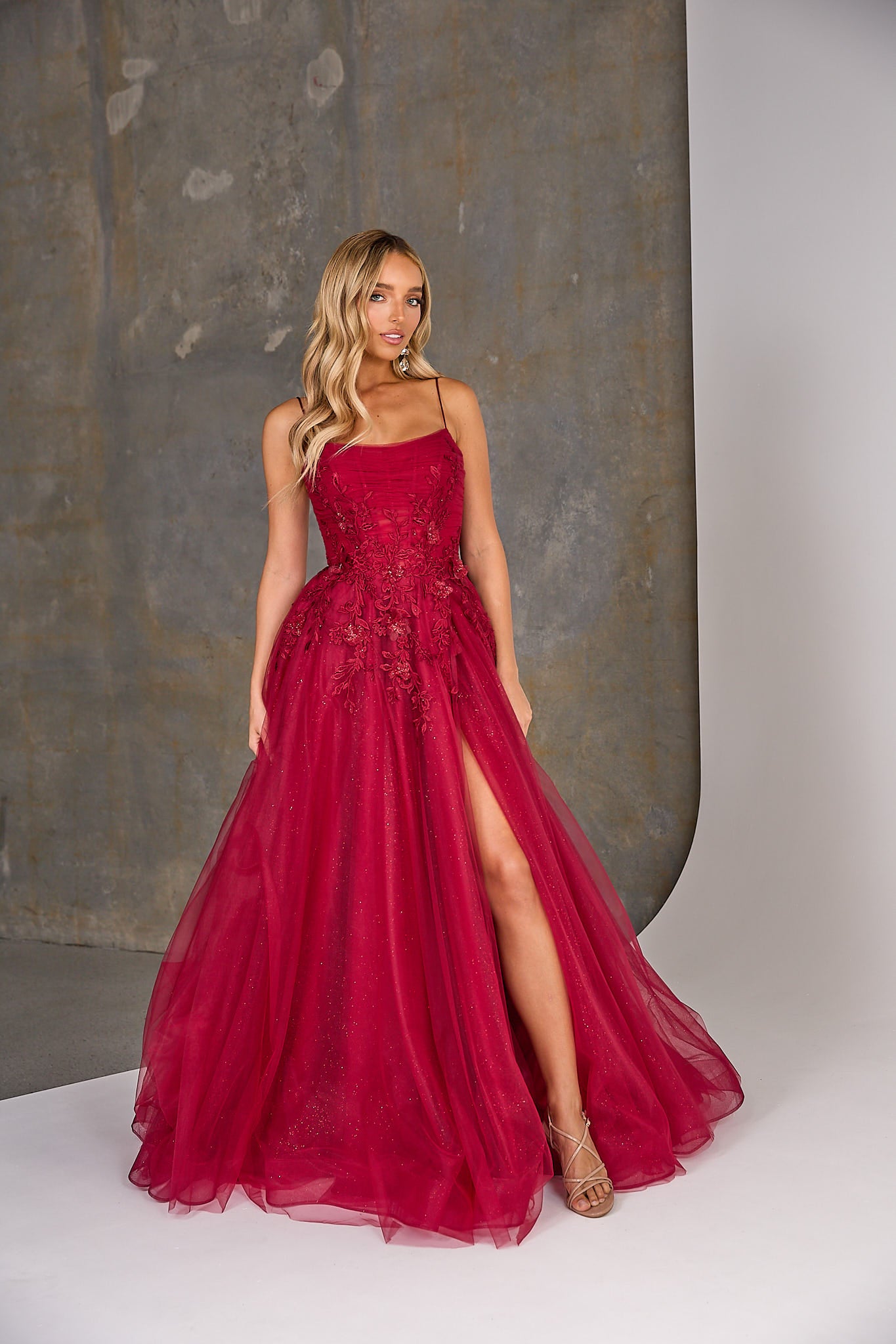 Tania Olsen Designs Paris PO2577 (Available in Wine, Emerald and Navy)   Runway7