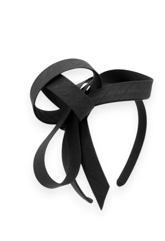 Morgan & Taylor Rhi Fascinator in Black
