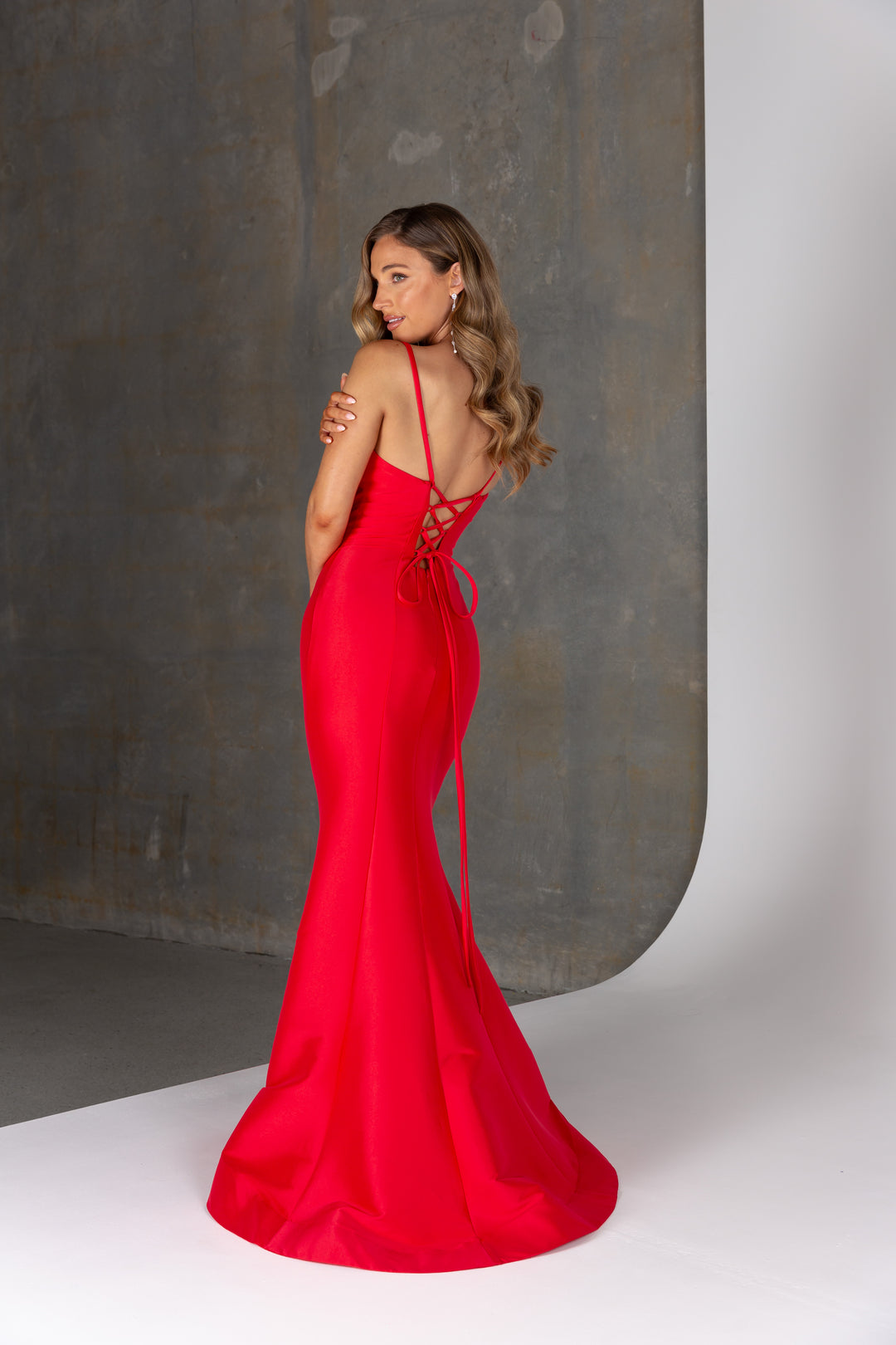 Tania Olsen Designs Samira PO25155 (Available in Red and Azure Blue)