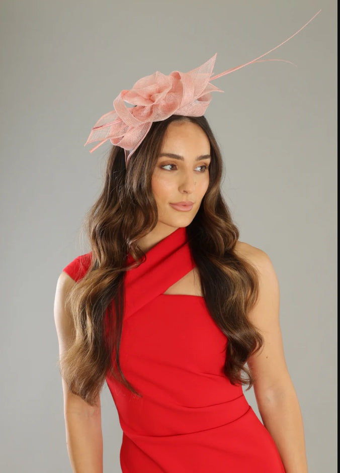 Morgan & Taylor Judy Fascinator in Pink