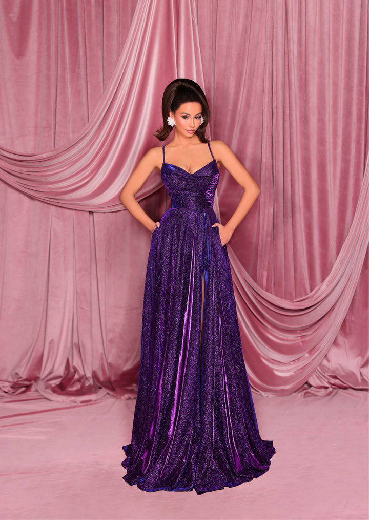 Nicoletta - NC2029 (Available in Black, Cobalt Blue, Musk, Plum, Midnight and Teal)