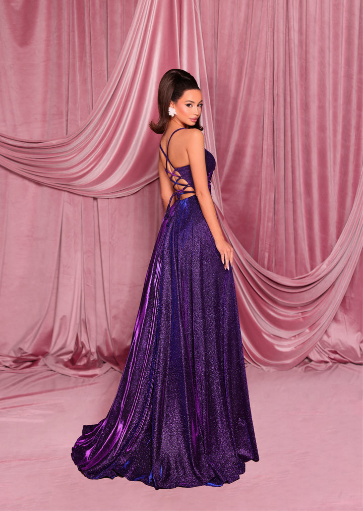 Nicoletta - NC2029 (Available in Black, Cobalt Blue, Musk, Plum, Midnight and Teal)