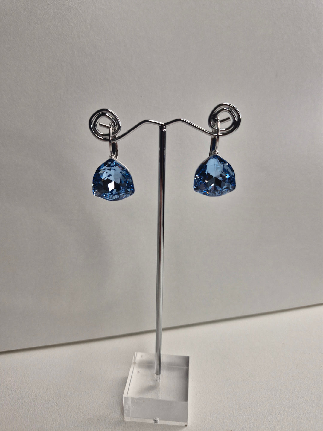 De Cavalier Blue crystal earrings 59
