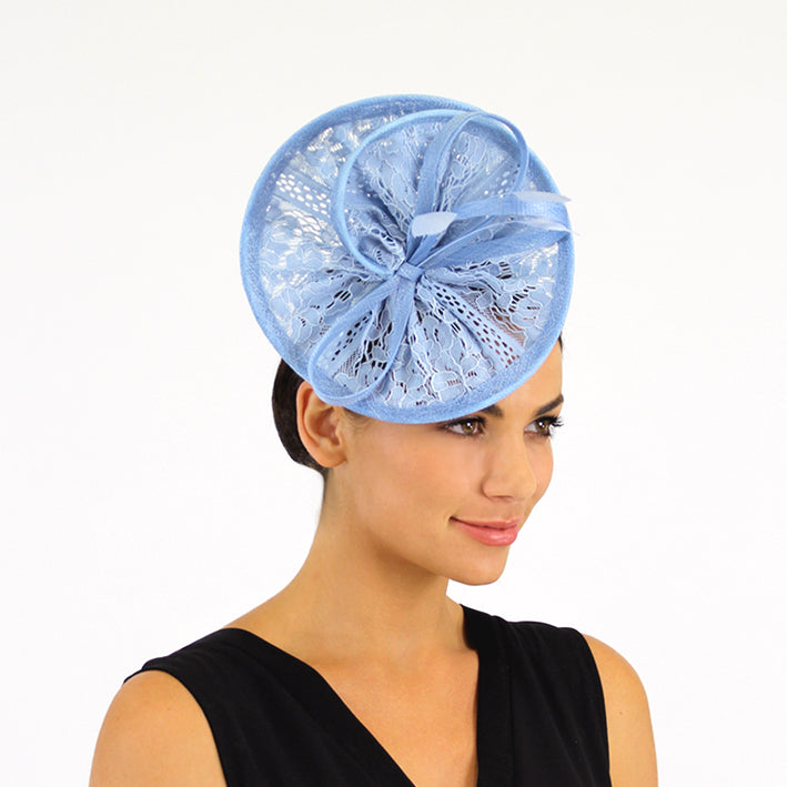 Jendi fascinator 01-108 Powder Blue
