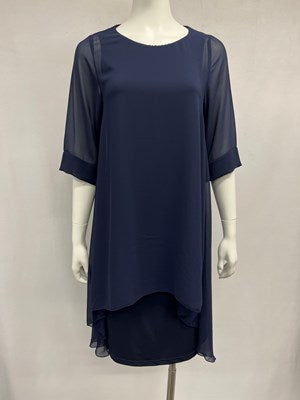 Four Girlz Annabelle Dress in Navy