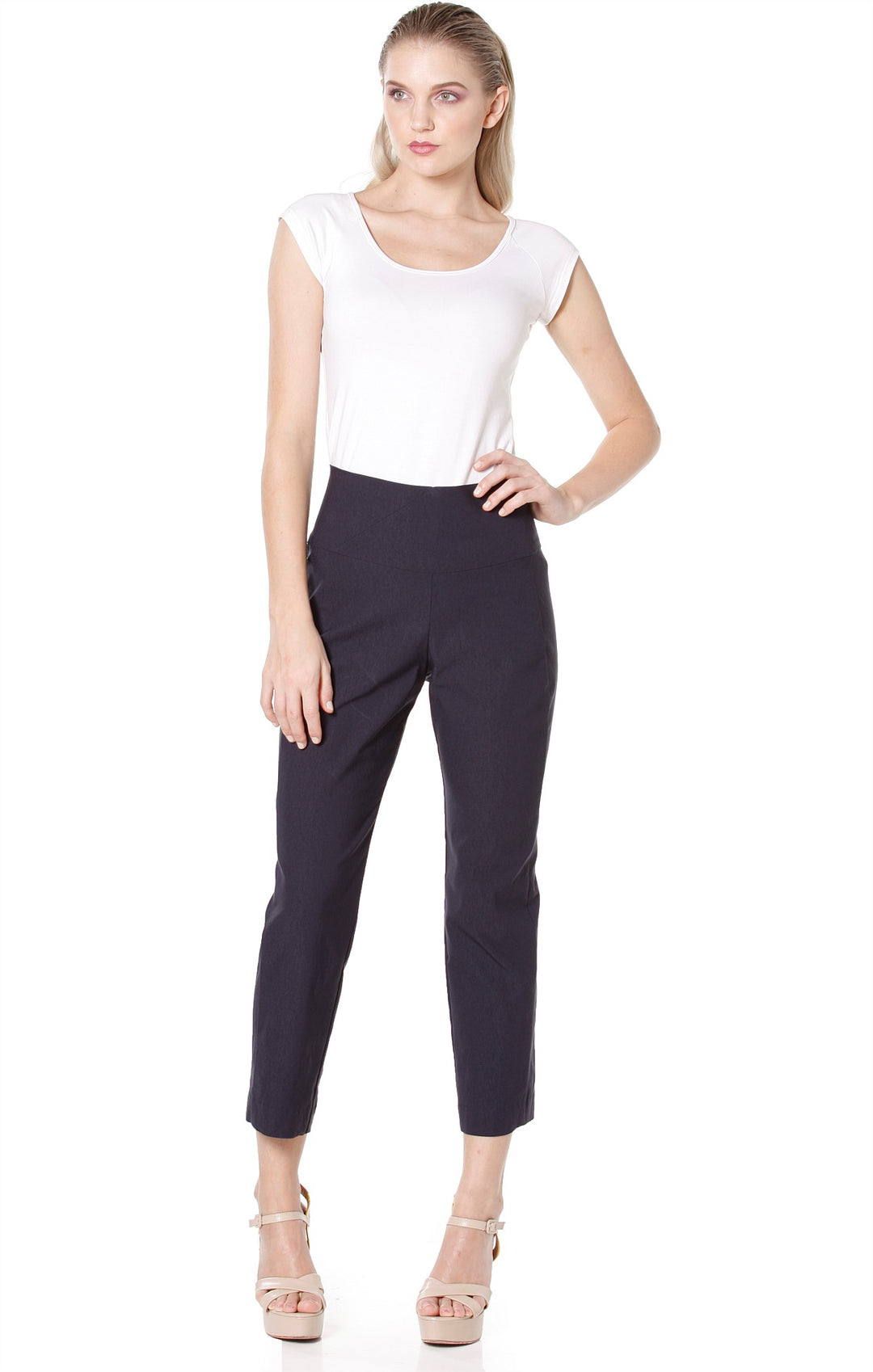 Sacha Drake Skinny Pant in Navy