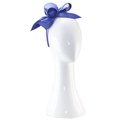 Distinctive Hats Satin Bow on headband in Cobalt 19400-COB