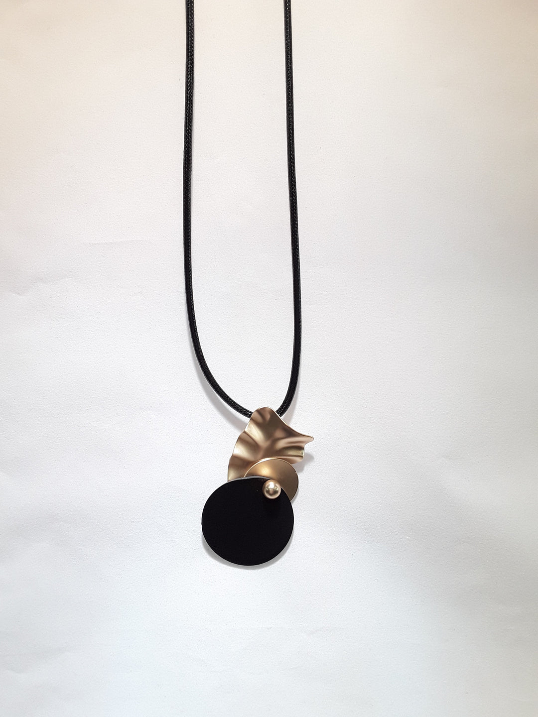 De Cavalier Necklace black and gold 304