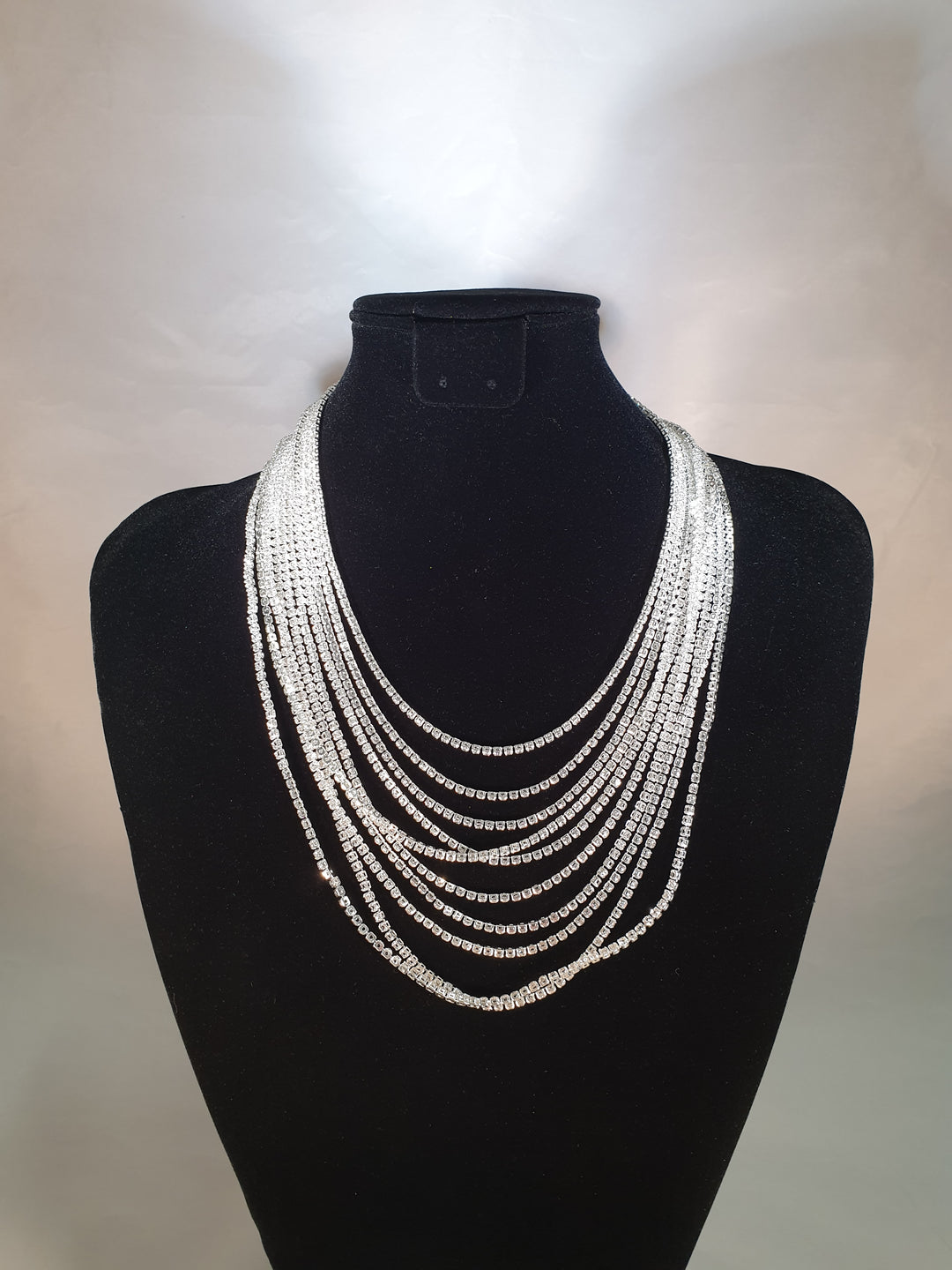 Stellar Rose Diamonte necklace 61066