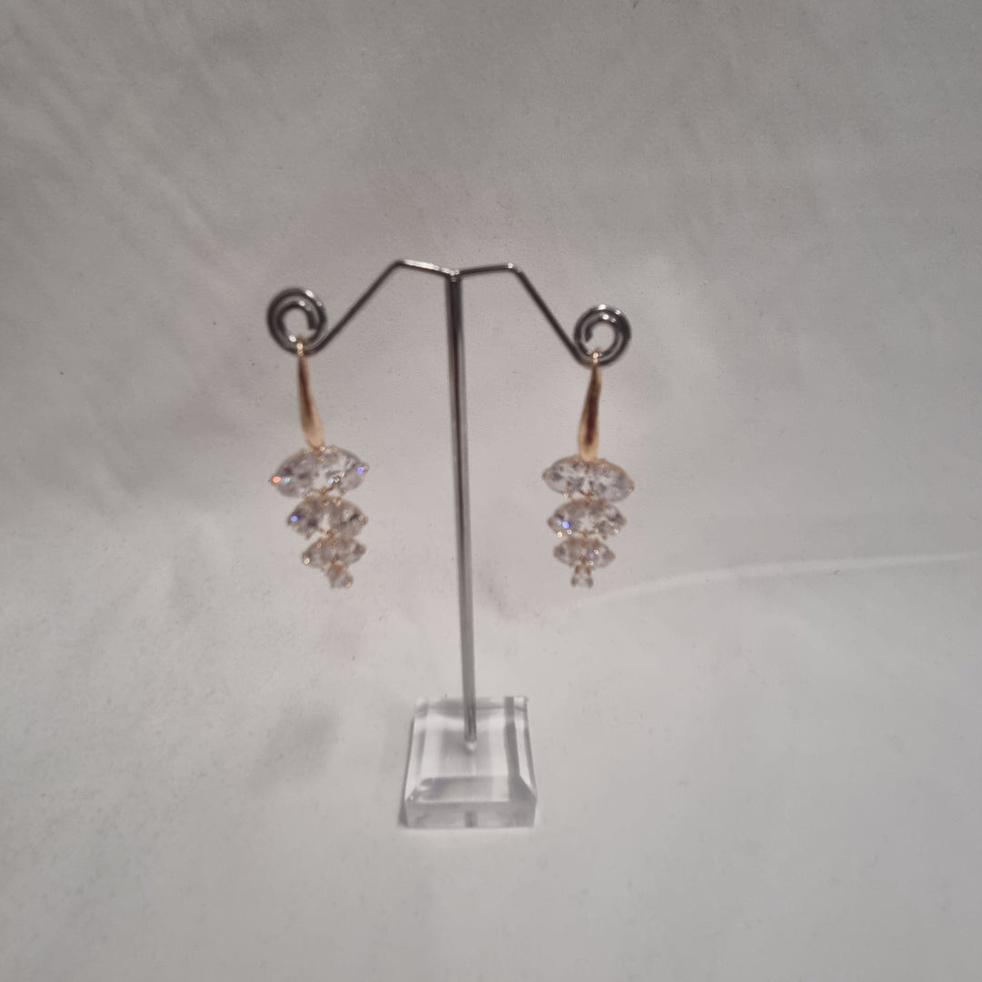 De Cavalier Diamante and Gold Drop earrings 785