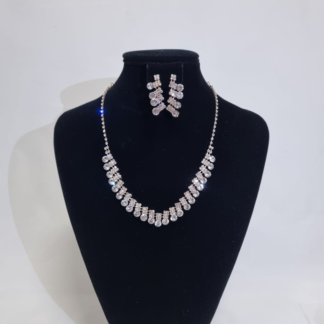Stellar Rose Rose Gold Diamante Set 70201