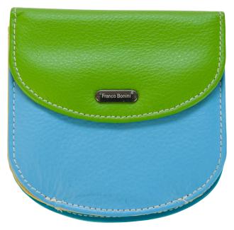 Franco Bonini- Rounded Coin Purse 9301 in Pastel Multi
