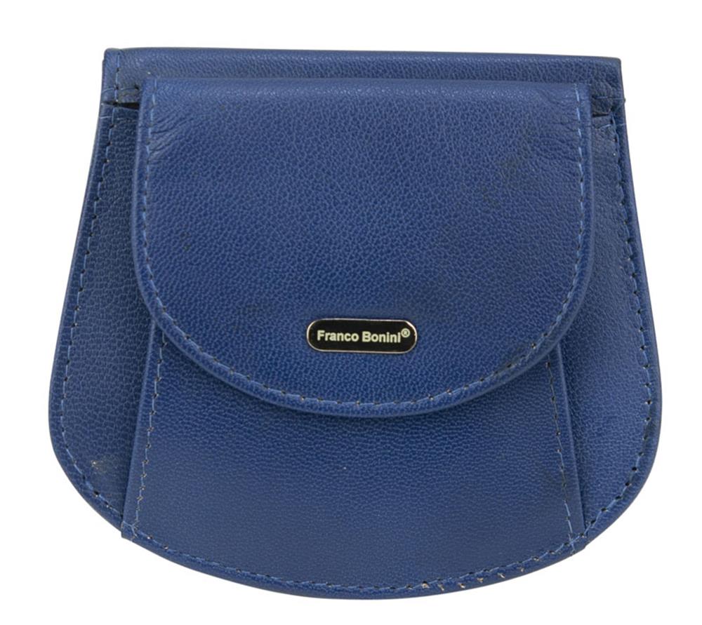 Franco Bonini- Coin Purse Bell Blue 9302