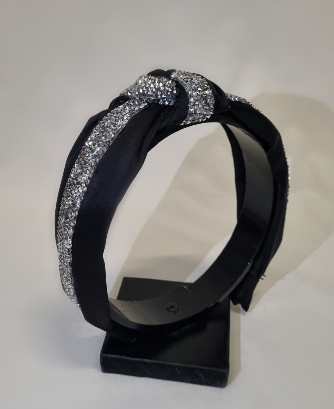Stellar Rose Bling headband satin black 71615