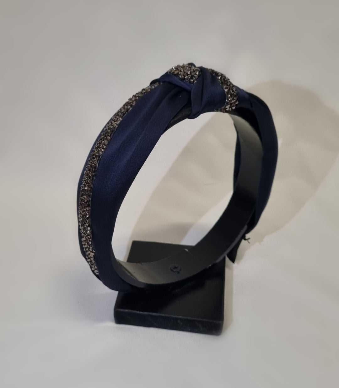 Stellar Rose Bling headband satin navy 71604