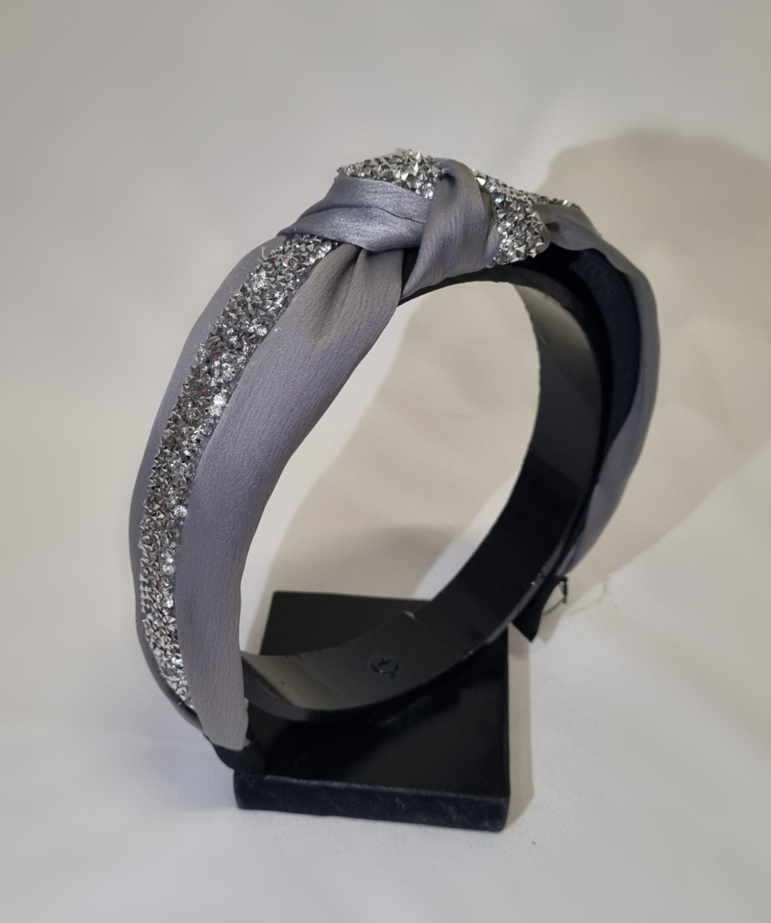 Stellar Rose Bling headband satin grey 71614