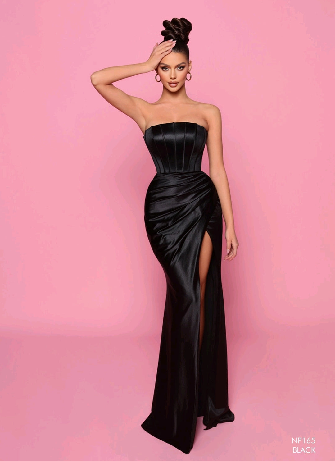 Nicoletta - NC2080 (Available in Black, Cobalt Blue and Burgundy)