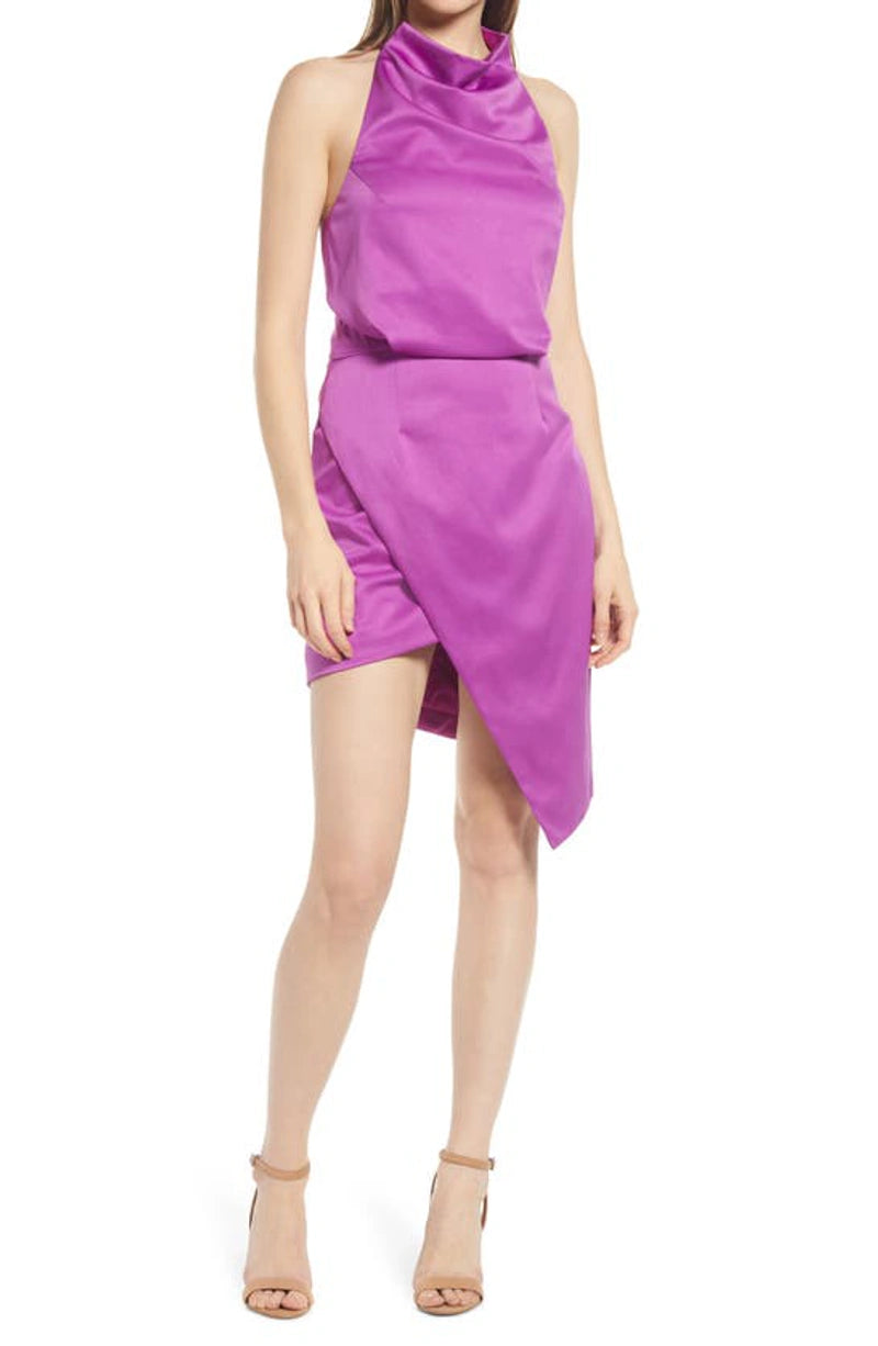 Elliatt Camo Dress in Orchid
