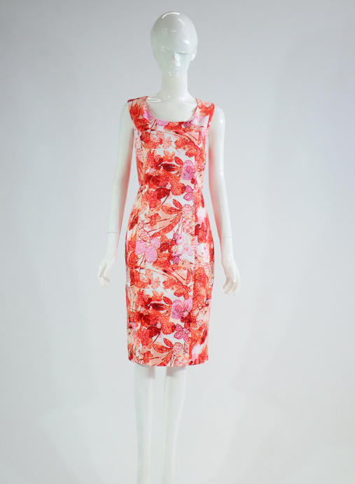 Barclay Street Coral print dress BALS420119