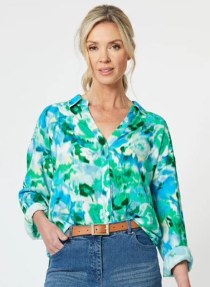 Gordon Smith Monet Print Shirt