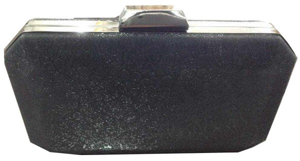 Evening Clutch Glitter in Black 0018